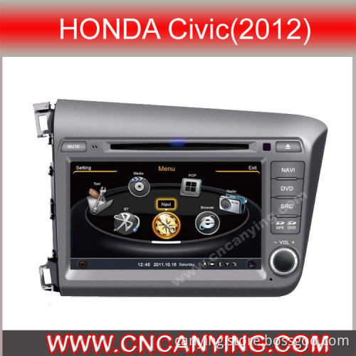 Special Car DVD Player for Honda Civic (2012) with GPS, Bluetooth. with A8 Chipset Dual Core 1080P V-20 Disc WiFi 3G Internet (CY-C132)